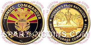 United States Navy Sea Cadet Corps challenge coin